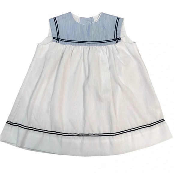 Vintage R-Gee Sailor dress and coat set Size 2T - Picture 8 of 12